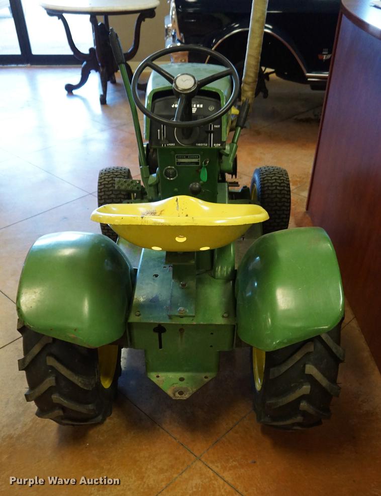 image for item DN9478 1966 John Deere 110 lawn mower