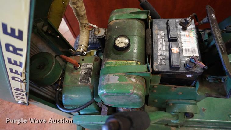 image for item DN9478 1966 John Deere 110 lawn mower