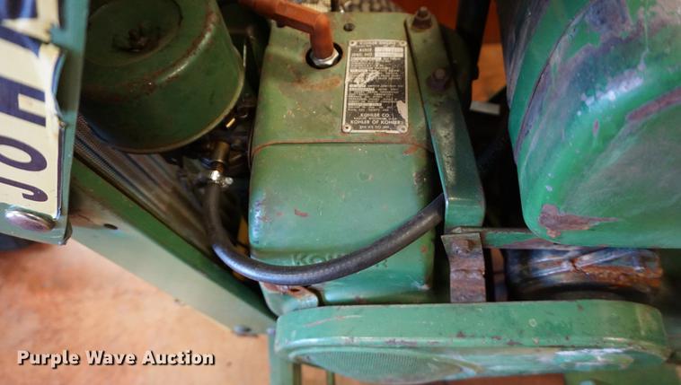 image for item DN9478 1966 John Deere 110 lawn mower