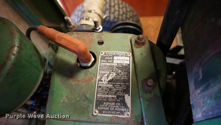 image for item DN9478 1966 John Deere 110 lawn mower