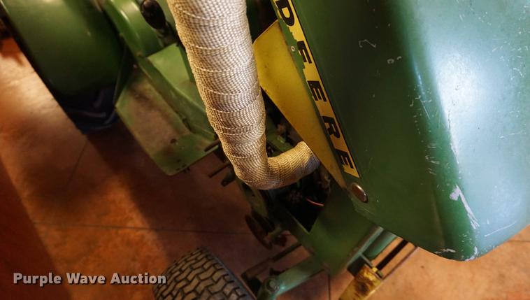 image for item DN9478 1966 John Deere 110 lawn mower