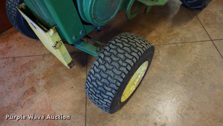 image for item DN9478 1966 John Deere 110 lawn mower