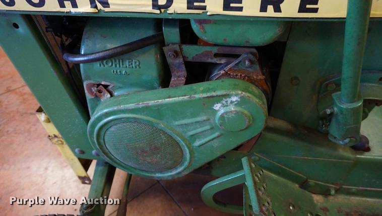 image for item DN9478 1966 John Deere 110 lawn mower