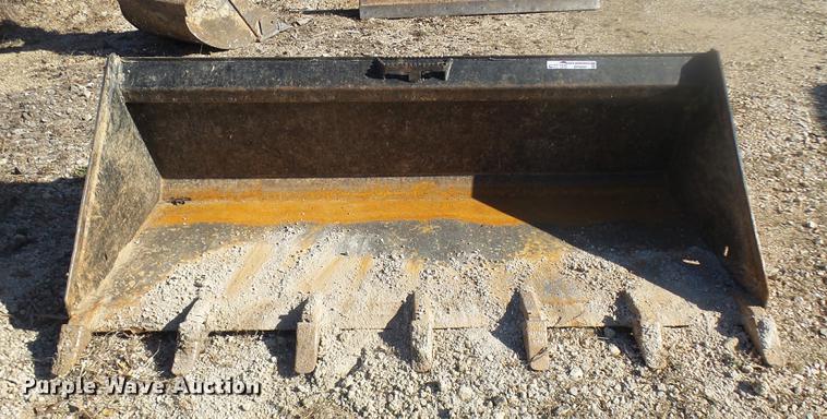 image for item DP9597 74"W skid steer bucket