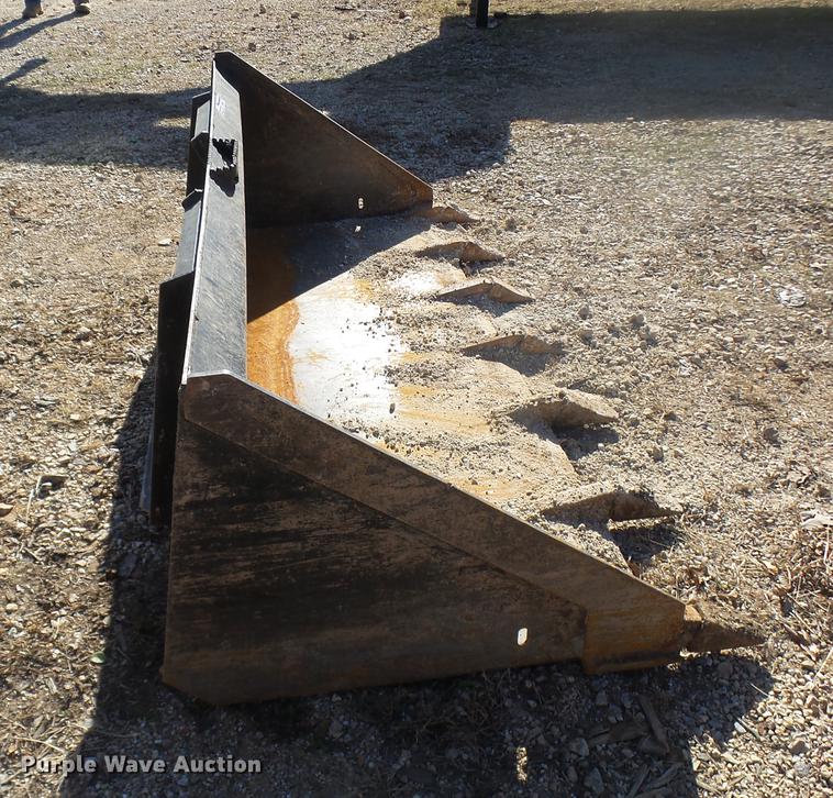 image for item DP9597 74"W skid steer bucket