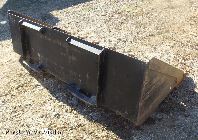 image for item DP9597 74"W skid steer bucket