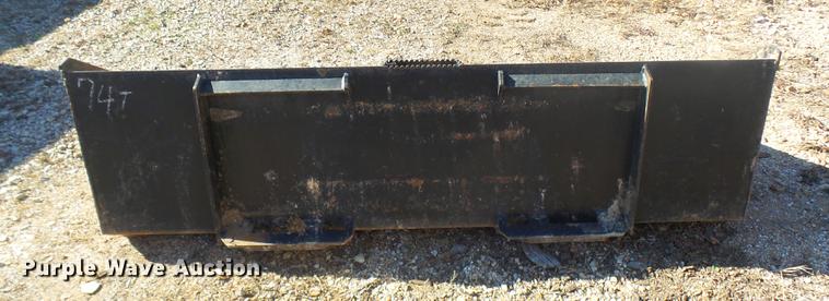 image for item DP9597 74"W skid steer bucket