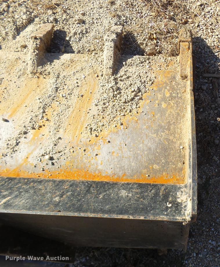 image for item DP9597 74"W skid steer bucket