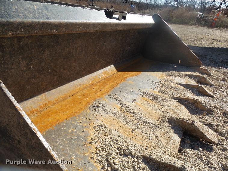 image for item DP9597 74"W skid steer bucket