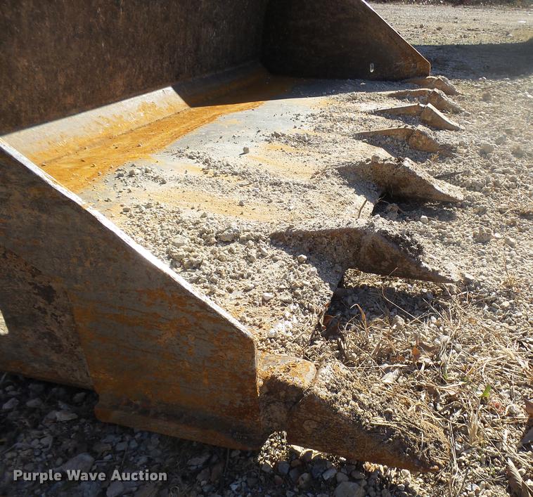 image for item DP9597 74"W skid steer bucket