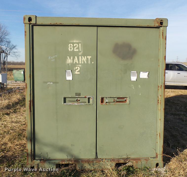 image for item DP9599 Steel storage building