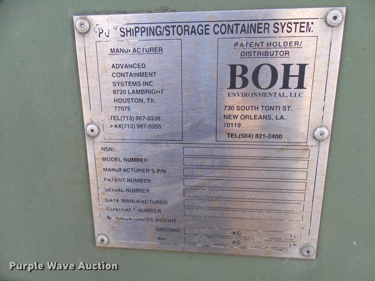 image for item DP9599 Steel storage building