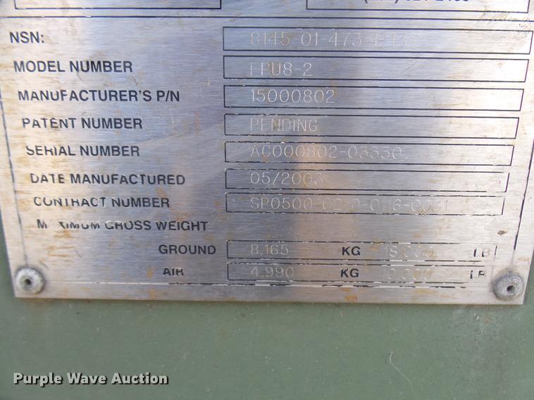 image for item DP9599 Steel storage building