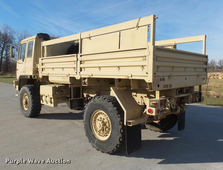 image for item DP9600 1997 Stewart Stevenson M-1078 flatbed truck