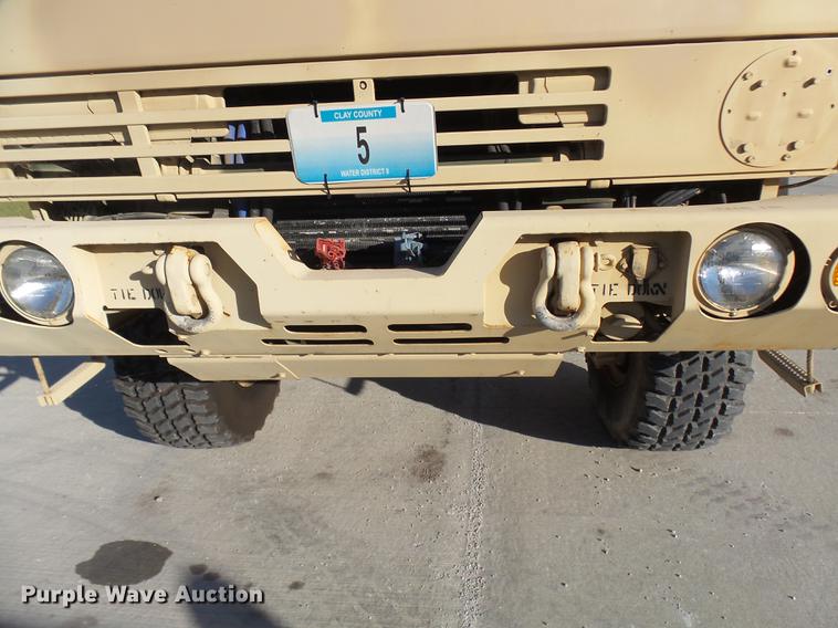 image for item DP9600 1997 Stewart Stevenson M-1078 flatbed truck