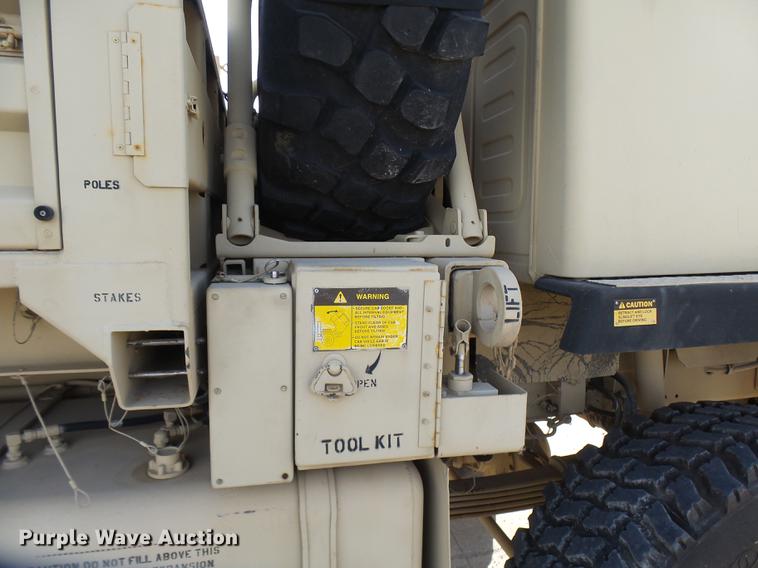 image for item DP9600 1997 Stewart Stevenson M-1078 flatbed truck