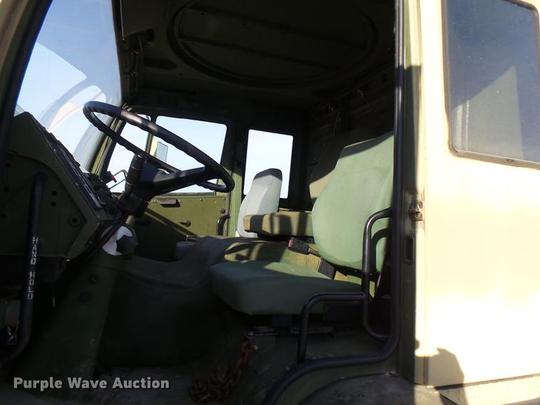 image for item DP9600 1997 Stewart Stevenson M-1078 flatbed truck