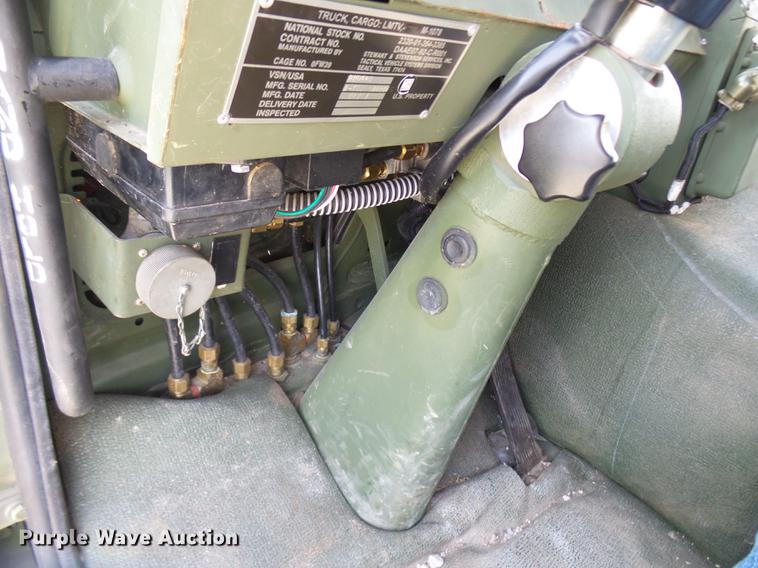 image for item DP9600 1997 Stewart Stevenson M-1078 flatbed truck