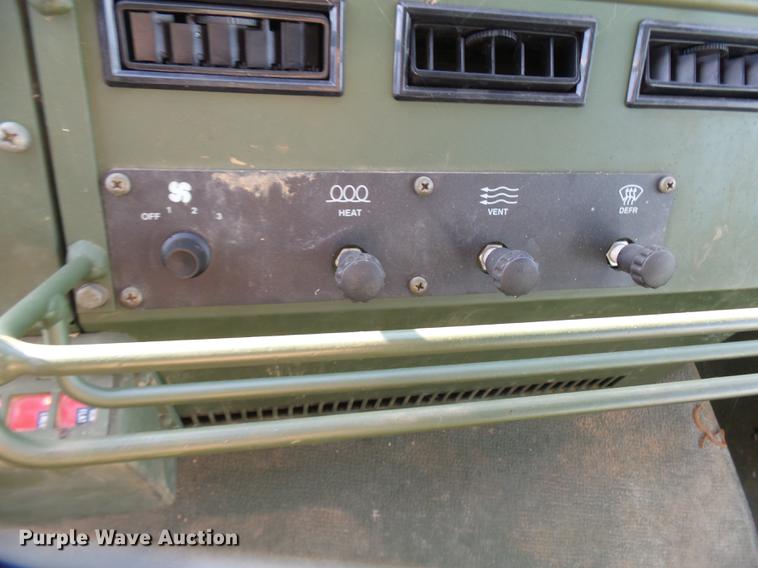 image for item DP9600 1997 Stewart Stevenson M-1078 flatbed truck