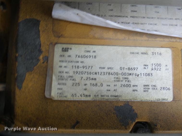 image for item DP9600 1997 Stewart Stevenson M-1078 flatbed truck