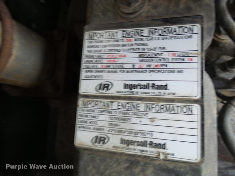 image for item DP9603 2006 Ingersoll Rand 135 compressor