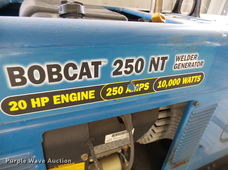 image for item DP9604 Miller Bobcat 250NT welder/generator