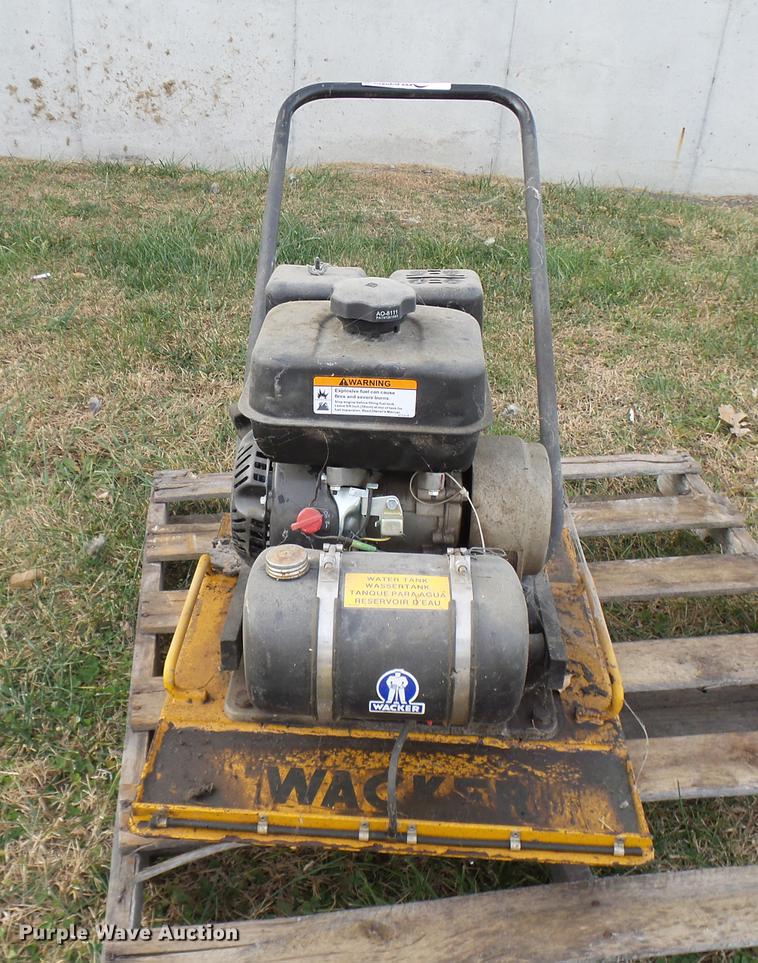 image for item DP9609 Wacker VPG160B vibratory plate compactor