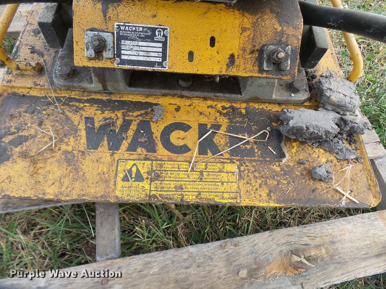 image for item DP9609 Wacker VPG160B vibratory plate compactor