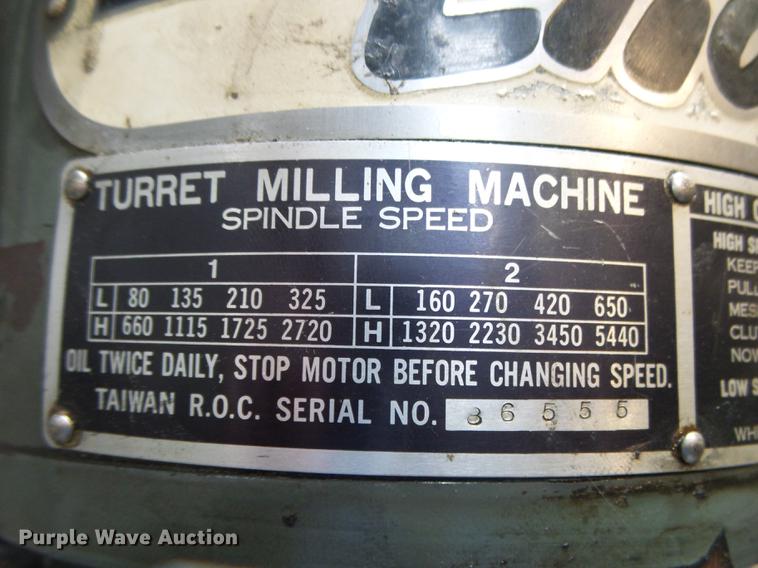 image for item DS9642 Enco vertical mill