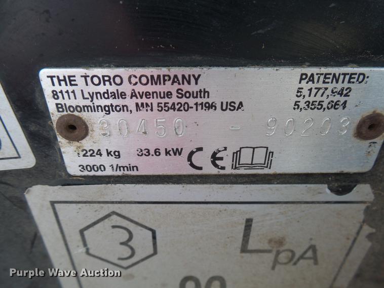 image for item DX9006 Toro Groundsmaster 455D lawn mower