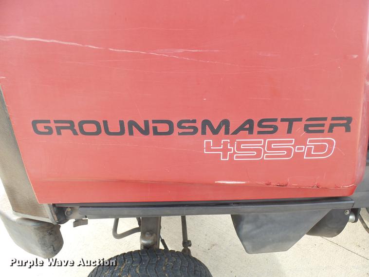 image for item DX9006 Toro Groundsmaster 455D lawn mower