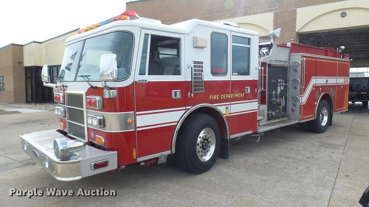 image for item DX9274 1996 Pierce fire truck