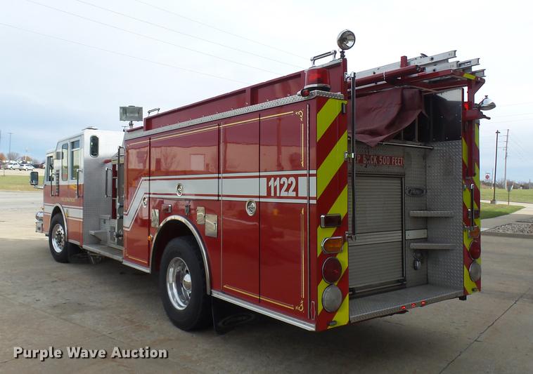 image for item DX9274 1996 Pierce fire truck