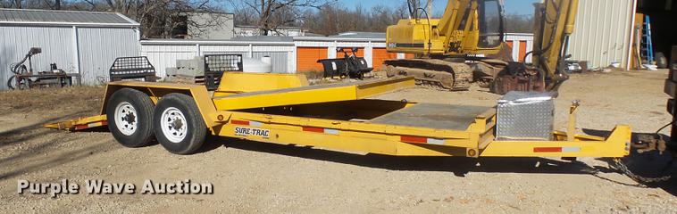image for item DX9319 2008 Sure Trac ST79184TE-B-140 tilt deck trailer