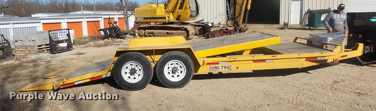 image for item DX9319 2008 Sure Trac ST79184TE-B-140 tilt deck trailer