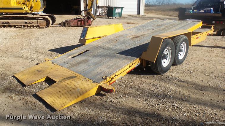 image for item DX9319 2008 Sure Trac ST79184TE-B-140 tilt deck trailer