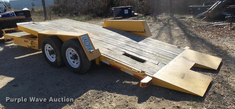 image for item DX9319 2008 Sure Trac ST79184TE-B-140 tilt deck trailer