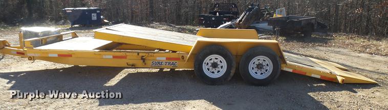image for item DX9319 2008 Sure Trac ST79184TE-B-140 tilt deck trailer
