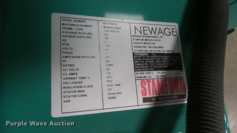 image for item DX9917 Cummins/Onan 150 GGLB generator