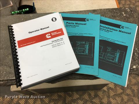 image for item DX9917 Cummins/Onan 150 GGLB generator