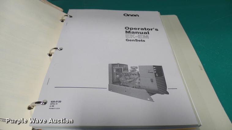 image for item DX9918 Cummins/Onan 35EK generator with transfer switch