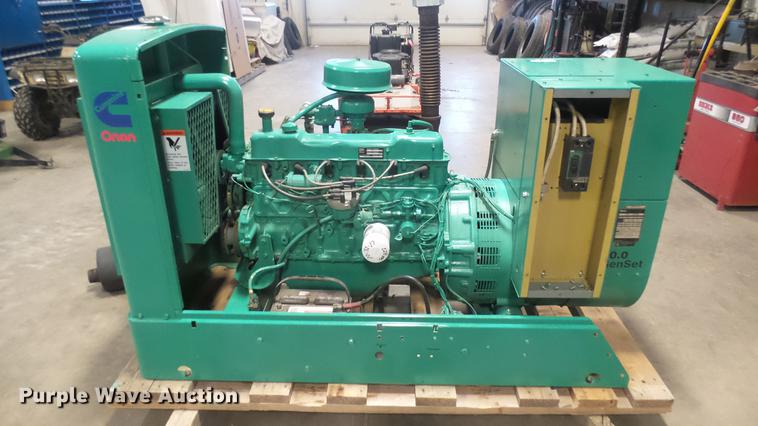 image for item DX9919 Cummins/Onan 30 EK generator with transfer switch