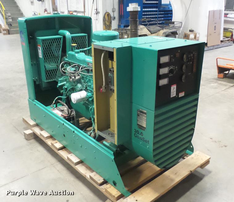 image for item DX9919 Cummins/Onan 30 EK generator with transfer switch