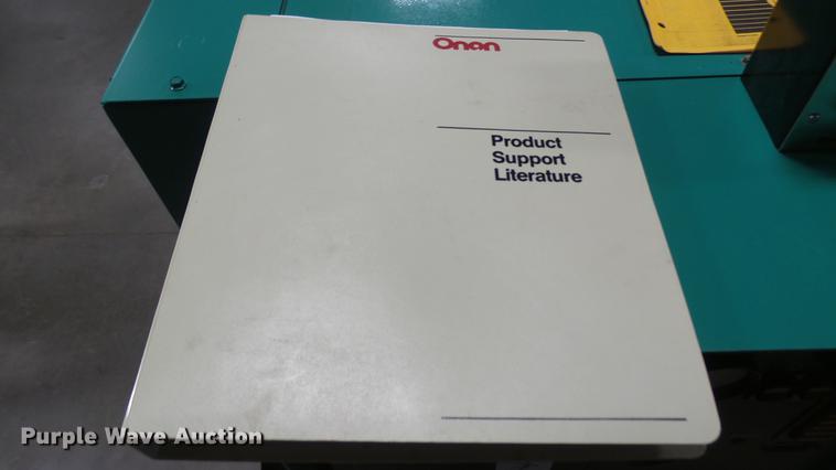 image for item DX9919 Cummins/Onan 30 EK generator with transfer switch