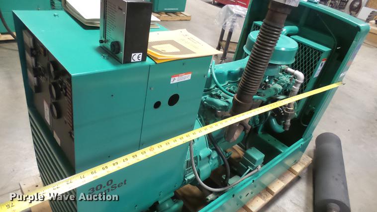 image for item DX9919 Cummins/Onan 30 EK generator with transfer switch