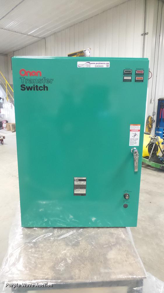 image for item DX9919 Cummins/Onan 30 EK generator with transfer switch