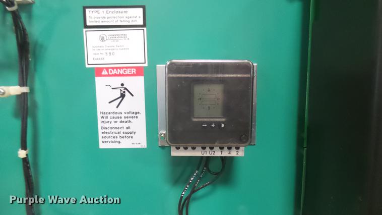 image for item DX9919 Cummins/Onan 30 EK generator with transfer switch