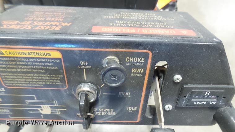 image for item DX9922 Dek Brush Beast brush mower