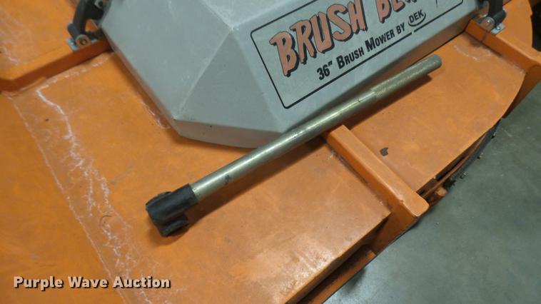 image for item DX9922 Dek Brush Beast brush mower