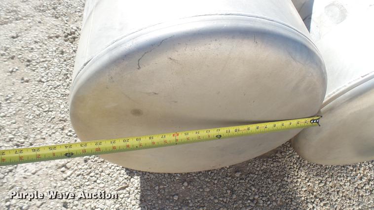 image for item DX9926 (2) Peterbilt aluminum fuel tanks